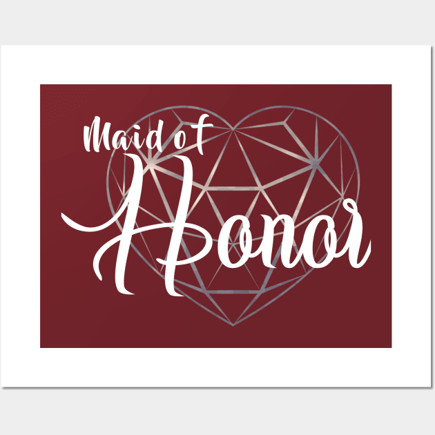 Maid of Honor Wall Art by Faithful Co.